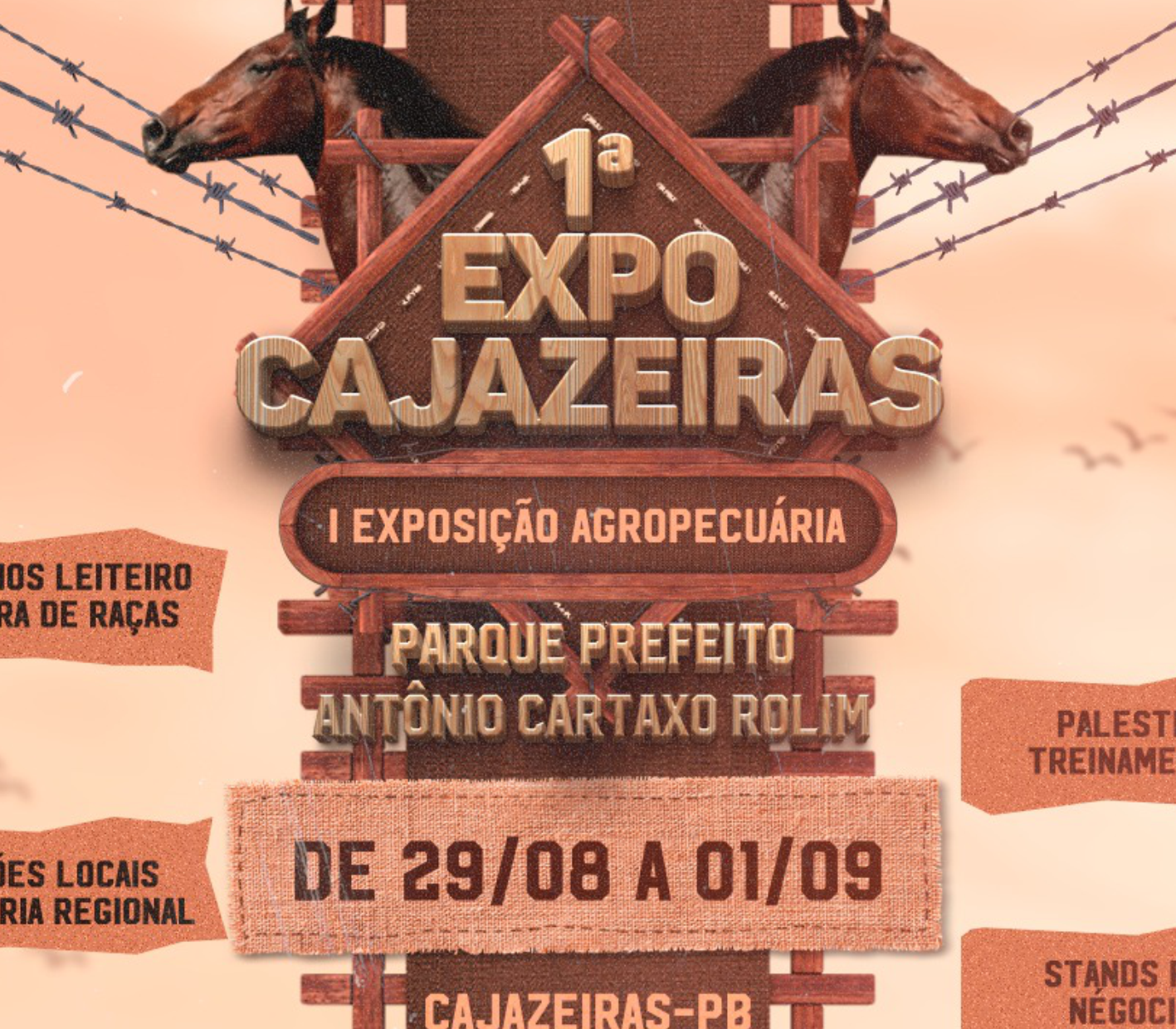 1ª EXPO CAJAZEIRAS-1ª ExposiçãoAgropecuária